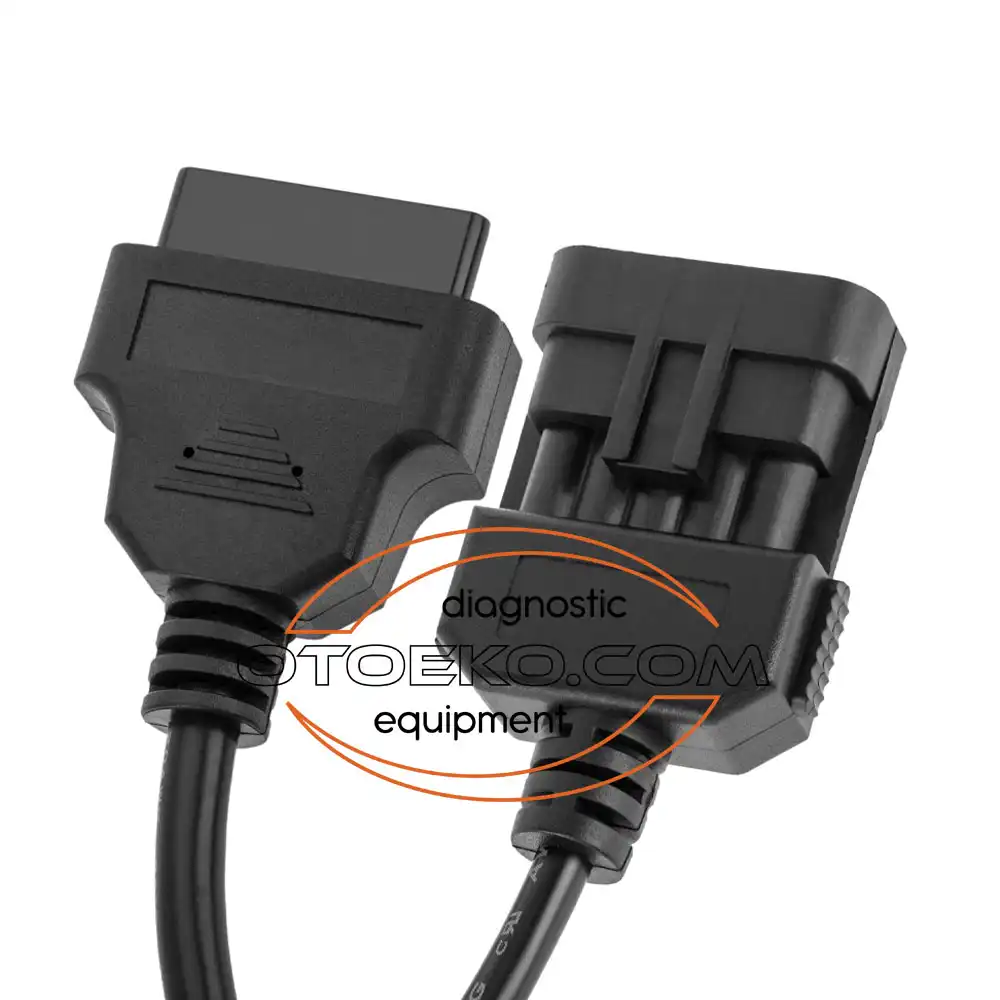كابل ووصلة الفحص والتشخيص الصناعية Opel 10 Pin – Obd2 (Opel) عالية الاعتمادية - 7